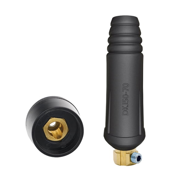 1 Set Rapid Fitting Welding Machine Cable Connector DKJ 10-25 35-50 50-70 Quick