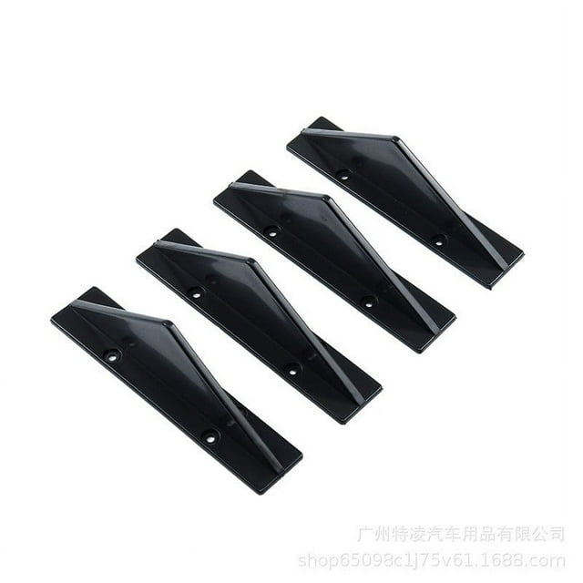 1 Set Rear Bumper Lip Spoiler Car Modified Rear Bumper Diffuser Spoiler