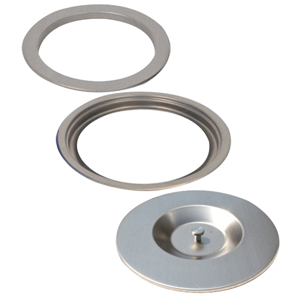 1 Set Recessed Garbage Can Lid Replacement Countertop Garbage Can Lid