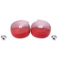 thumbnail image 1 of 1 Set Red Bike Handlebars Belt High Elastic Soft Shock Absorption Band Steering Tape Hexagonal Ball Pattern, 1 of 7