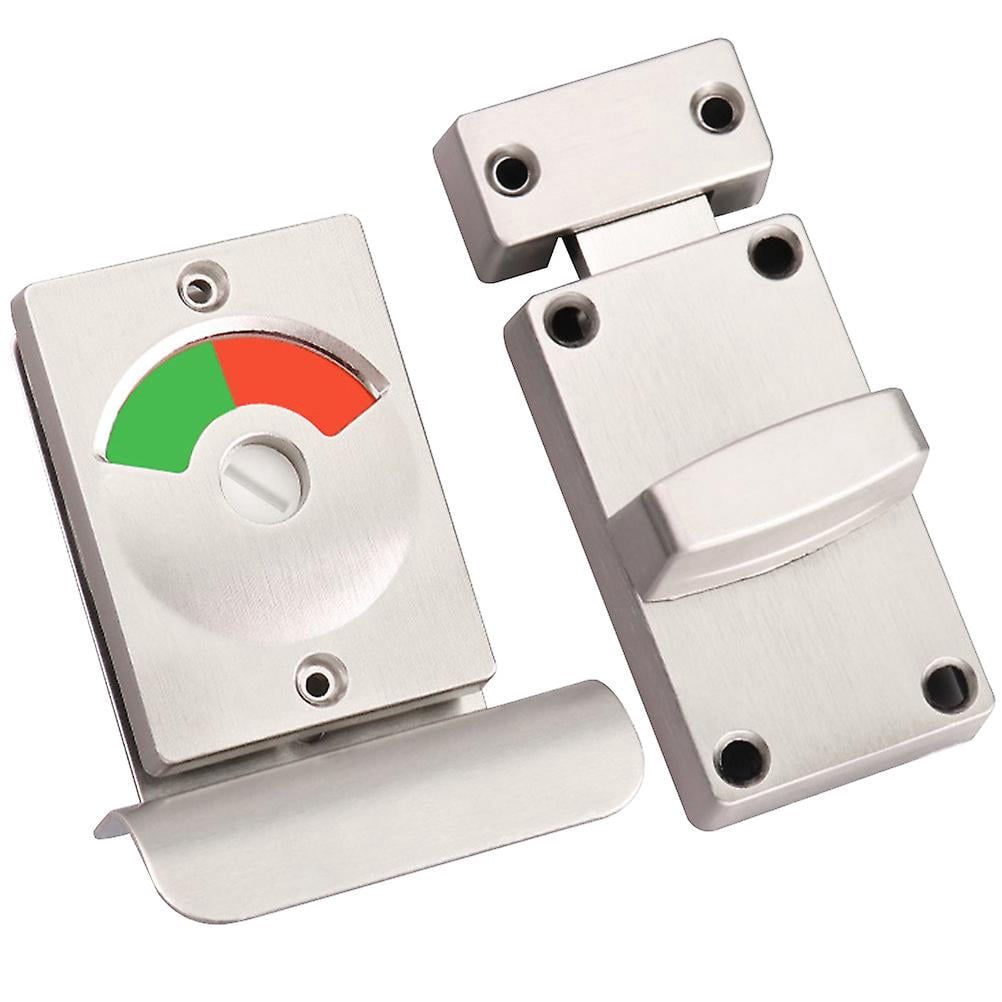 1 Set Red and Green Indicator Door Lock Toilet Door Lock for Bathroom ...