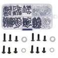 thumbnail image 1 of 1 Set Remote Control Car Repair Screws Round Flat Head Screws Kit Tiny Screws with Gaskets, 1 of 8