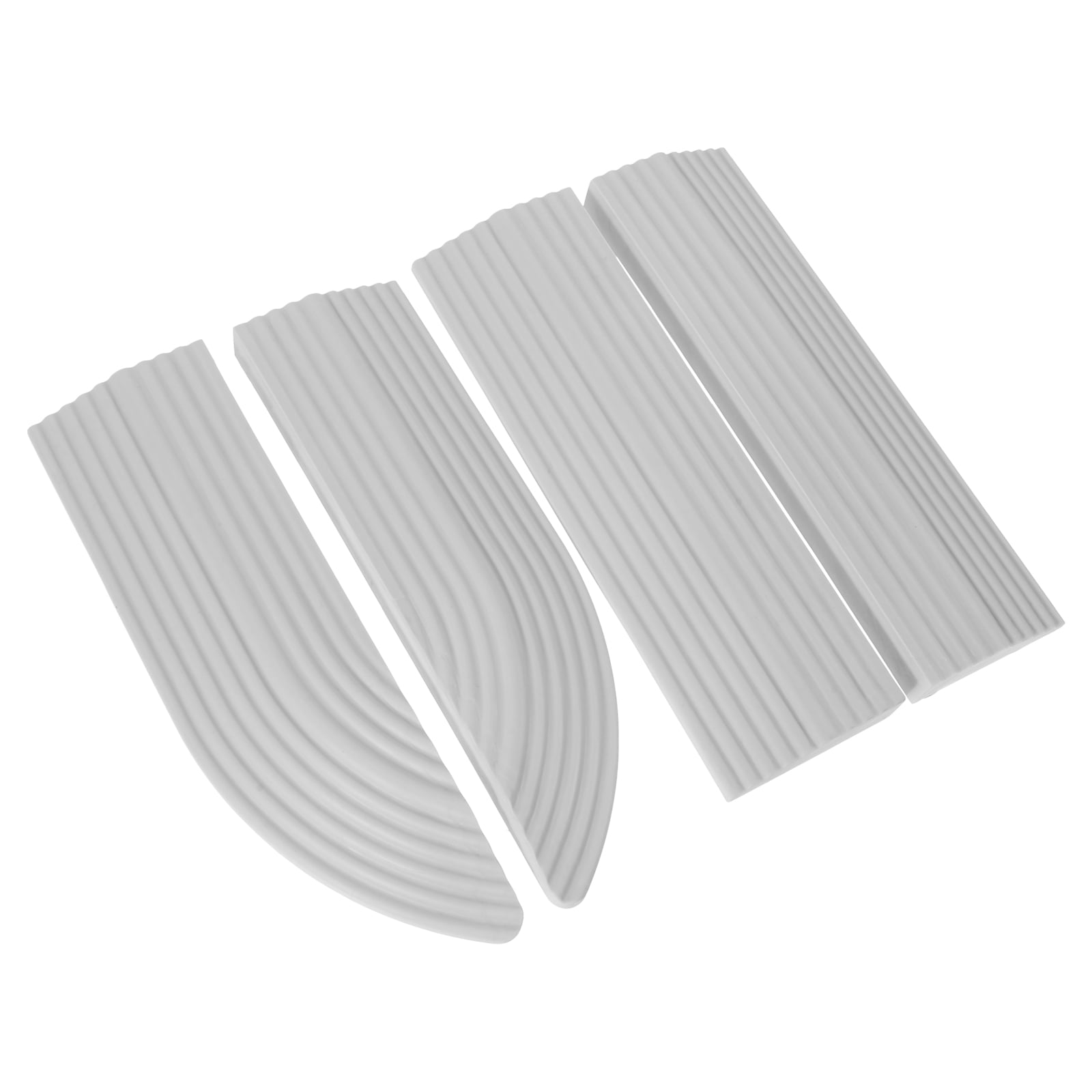 1 Set Rubber Threshold Ramp Robot Vacuum Cleaner Rise Threshold Ramp