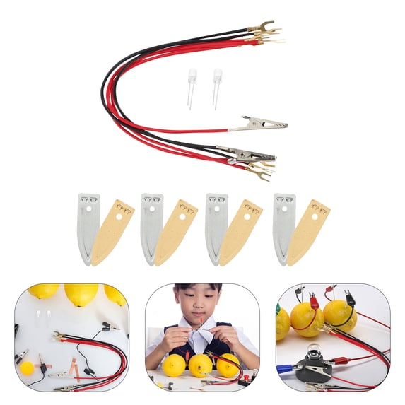 1 Set DIY Fruit Battery Science Kit Educational Experiment for Students ...
