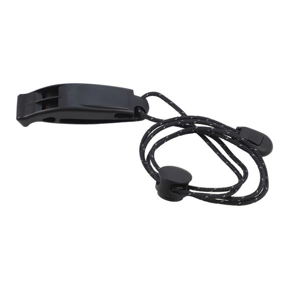 1 Set Scuba Diving Dive Safety Whistle Dual Frequency Pp Equipped With A Lanyard Whistle Replace Practical Accessories