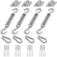 thumbnail image 1 of 1 Set Shade Sail Hardware Kit Fixing Expansion Screws Snap Hooks Snap Buttons Shade Sail Hook Screws Durable M6, 1 of 5