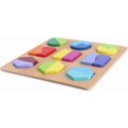 thumbnail image 1 of 1 Set Shape Panel Puzzles Geometry Puzzles Geometry for Wooden Geometry Puzzle Geometry Math Geometry, 1 of 9