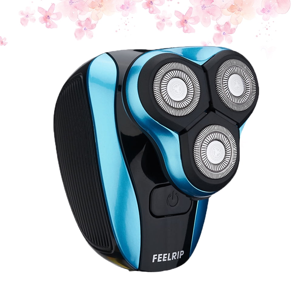 1 Set Shave Head Machine Three Head Electric Razor Rechargeable