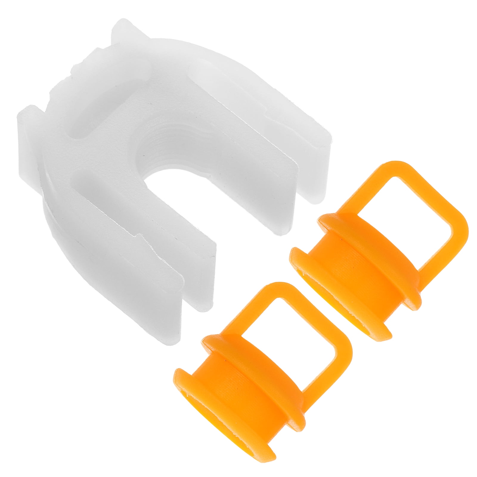 GM Transmission Linkage Bushing MOXRUQ 2-PC Transmission Shift Cable Bushing Kit - Orange Rubber Linkage Bushings Transmission Shift Bushing