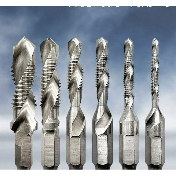 1 Set Side Cutting Drill Bit Assortment Serrated Drill Bit Drilling Tool