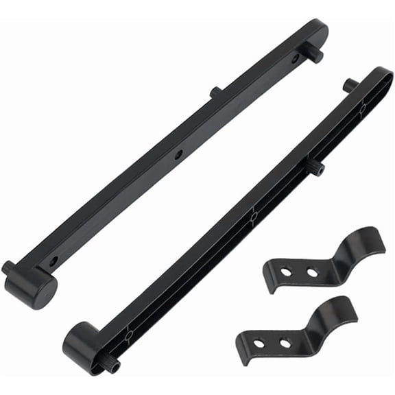 1 Set Side mounting Drawer Slides 9.6 Inch Cabinet Rails Track Locker Hidden Door Accessories for Bookcase Cabinet Drawer Cupboard Plastic