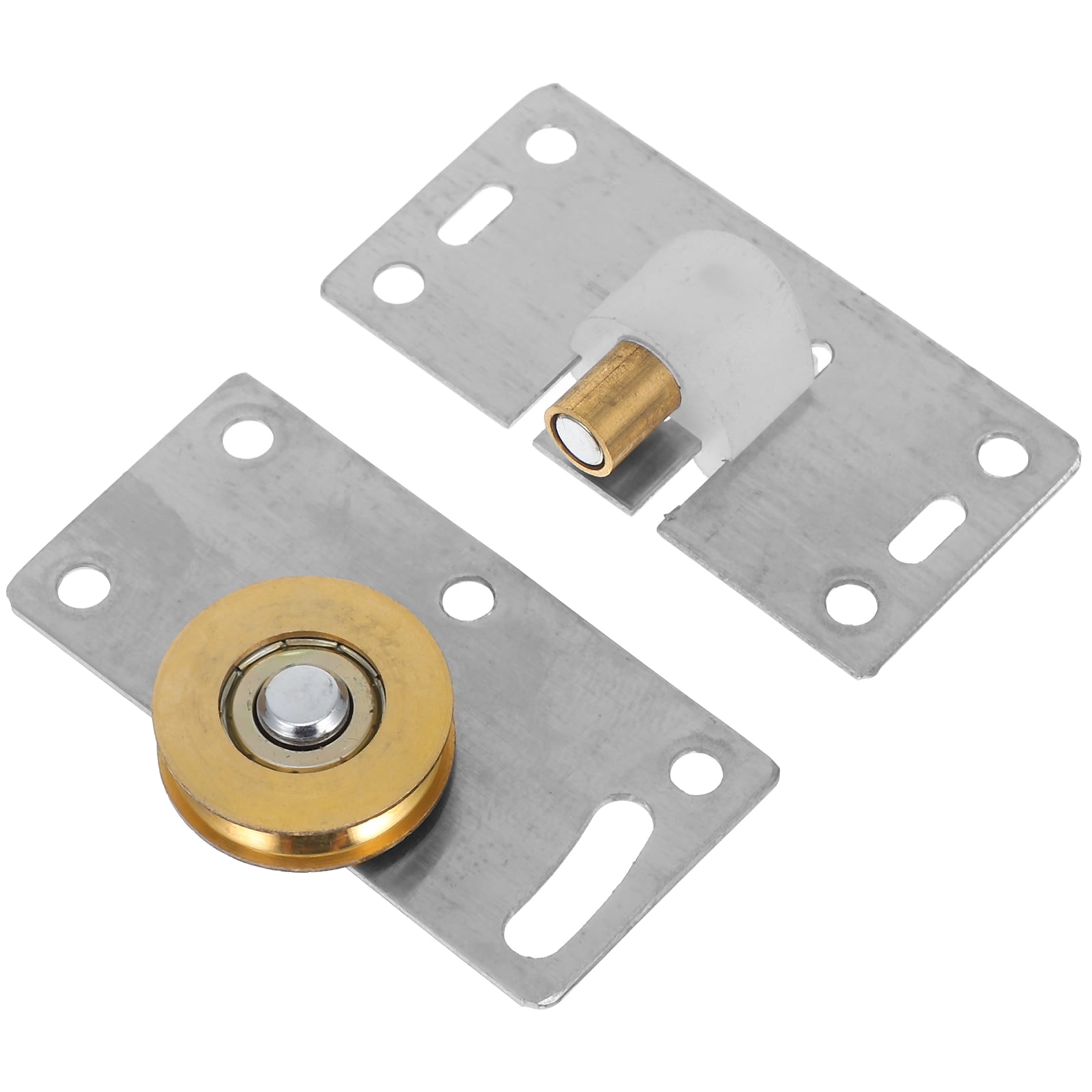 Wardrobe Sliding Door Wheels Set Smooth Operation Silent Design Easy