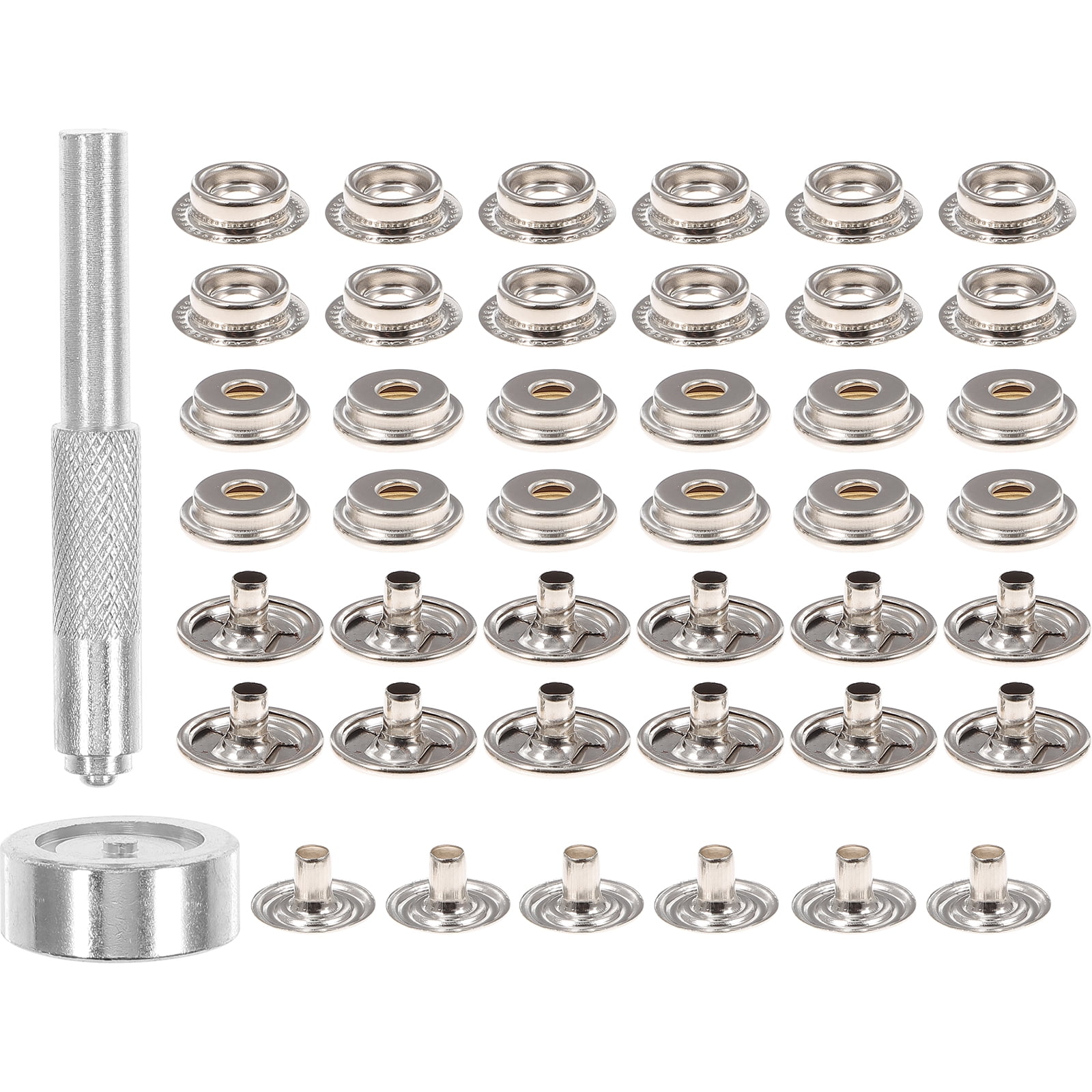 1 Set Snap Fasteners Kit DIY Crafts Snap Button Kit Snaps Buckle Kit