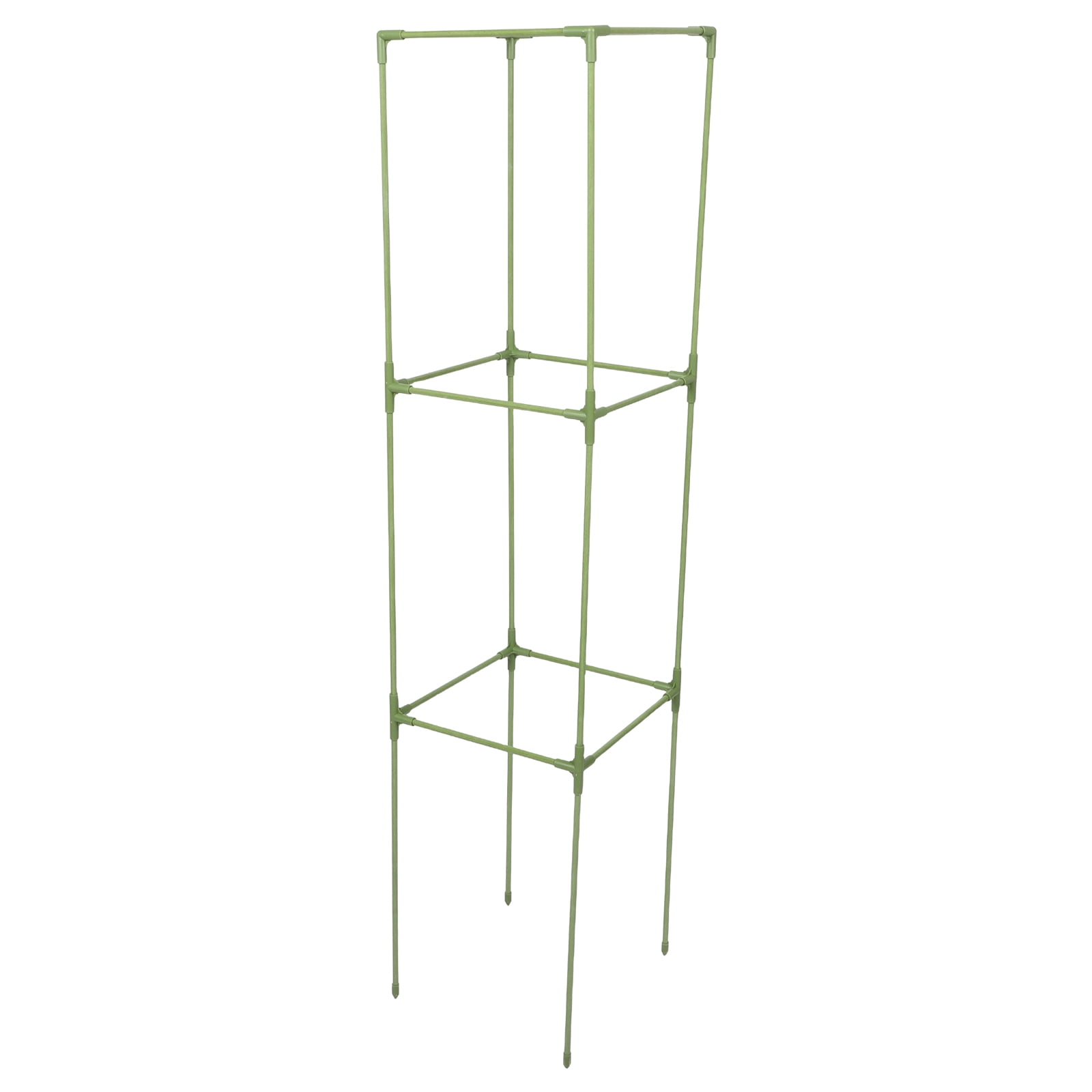DEEPCRAFF 1 Set Plant Climbing Frame with Fiberglass Poles for Tomato, Cucumber, and