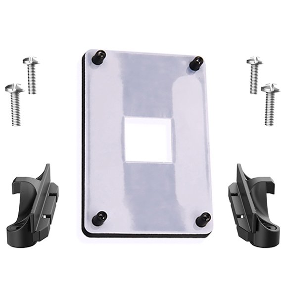 1 Set Stable Professional CPU Fan Bracket Holder Radiator Mount Backplate Easy Install Sturdy Replacement Back Plate Support For AM4