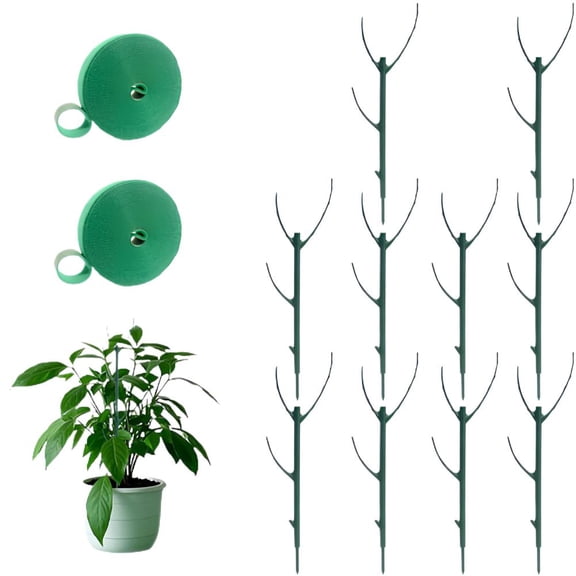 1 Set Stackable Monstera Plant Support, Plastic Garden Plant Stakes For Indoor Plant Supp Pole Outdoor Plants,Moss Monstera