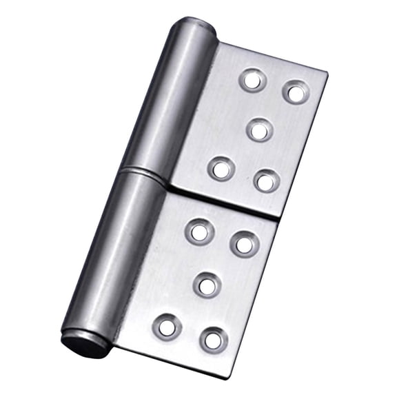 1 Set Stainless Steel Flag Hinge Aluminum Alloy Door Removable Loose Leaf Bathroom Folding Door Fire Door Flag Hinge