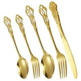 thumbnail image 1 of 1 Set Tableware Fork Knife Spoon Kit Western Stainless Steel Cutlery, 1 of 6
