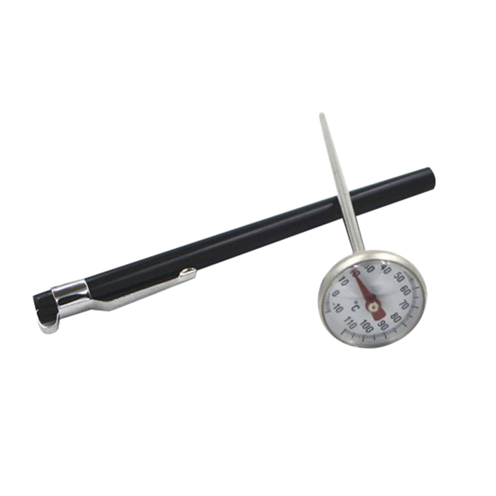 1 Set Stainless Steel Thermometer Kitchen Probe Food Tea Water Meat Milk  Coffee Foam BBQ Temperature Tester 