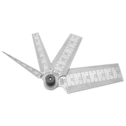 1 Set Stainless Steel Welding Taper Feeler Gauge Rulers Hole Inspection Tool