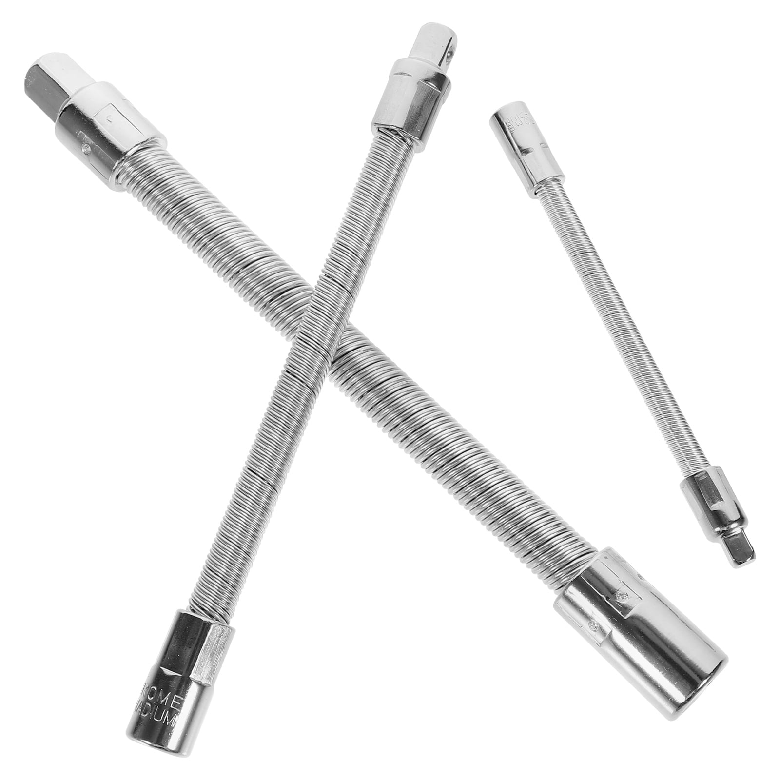 1 Set Steel Flexible Socket Extension Bar Set 1/2" 1/4" 3/8" Universal