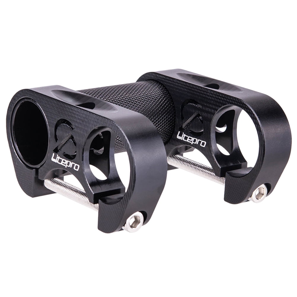 1 Set Stem Folding Bike Double Stem Riser Bicyle Handlebar Stem