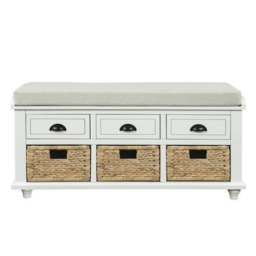 1 Set Storage cabinet Drawer Type Wood Creative Practical Basket cabinet for Home