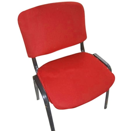 1 Set Stretchable Chair Covers, Split Dining Chairs Protector Slipcovers For Kitchen Dining Room Office Chair Red
