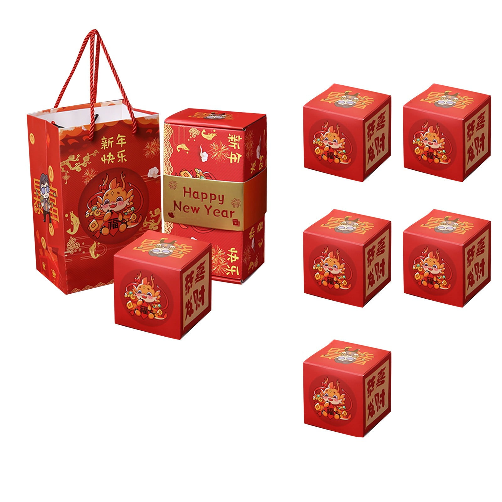 1 Set Surprise Gift Box Explosion For Unique Folding Bouncing Red 1-set-surprise-gift-box-explosion-for-unique-folding-bouncing-red