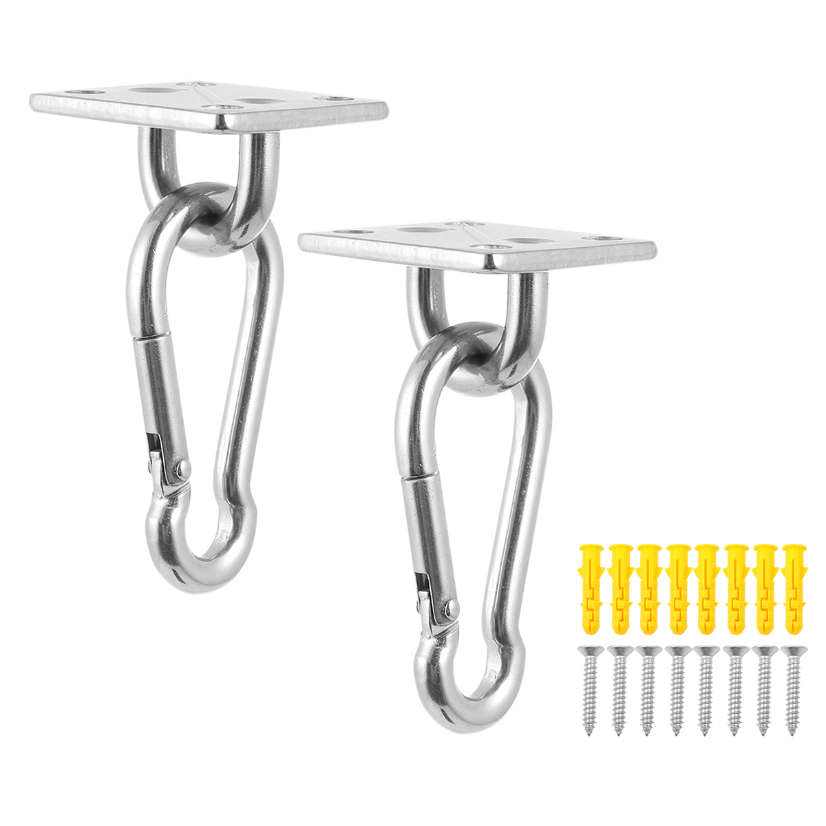 1 Set Suspension Ceiling Hook Wall Mount U Hook Anchor Hanger Heavy