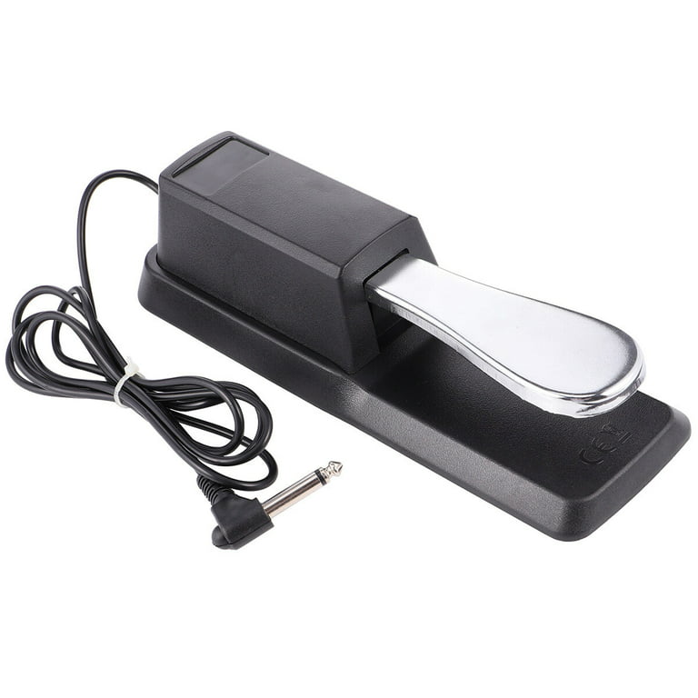 1 Set Sustain Pedal Foot Piano Keyboard Sustain Foot Pedal Damper Pedal, Size: 22.3X7X5.5CM