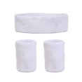 thumbnail image 1 of 1 Set Sweatband Set Reversible Soft Breathable Athletic Elastic Sweat Bands for Sports, 1 of 7