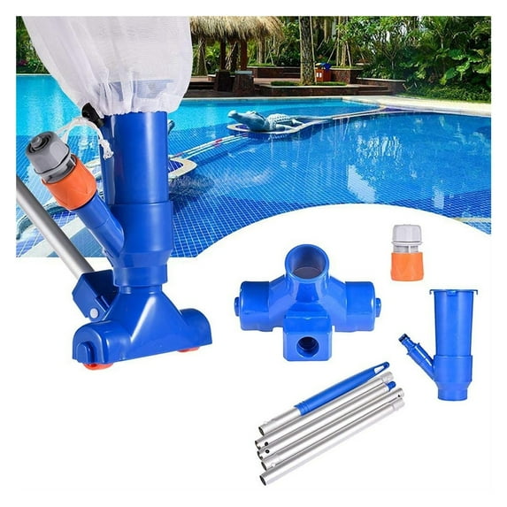 1 Set Swimming Pool Vacuum Cleaner Floating Objects Cleaning Tools Vac Suction Head Pool Fountain Vacuum Brush Cleaner ,Great Suction Power