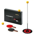 thumbnail image 1 of 1 Set Table Tennis Kit Training Supplies Elastic Flexible Shaft Ping-pong Device Equipment Set (1.1M, With Racket), 1 of 6
