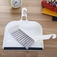 thumbnail image 1 of White Desktop with Dustpan and Brush Set for Home Office Use, 1 of 8