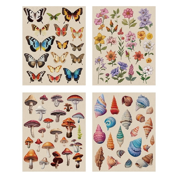 1 Set Tarot Tapestry Polyester Astrology Wall Tapestry for Living Room Decoration Rectangle Mixed Shapes 500x400mm 4pcs/set for DIY