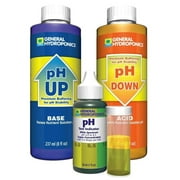 1-Set Terrific Popular GH pH Control Hydroponics Tool Accurate General Water Test Kit Up and Down Volume 8 oz with 1 oz Indicator
