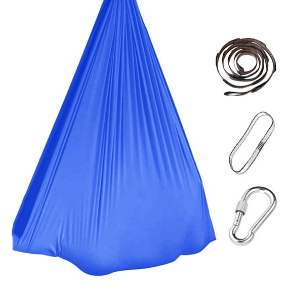 1 Set Therapy Swing Indoor Outdoor Ceiling Tree Hanging Yoga Training Hammock Chair Special Needs Adults Sensory Swing