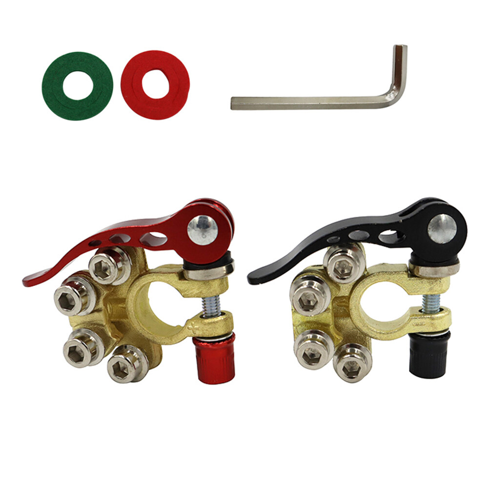 1 Set Thickened Battery Terminal Connector Quick Release Battery