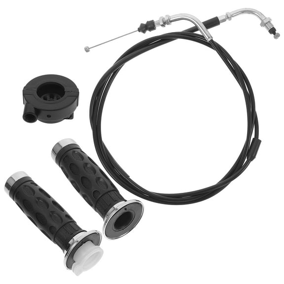 1 Set Throttle Cable Mini Bike Throttle Cable Grips Dirt Bike Replacement Cable Compatible with 50cc-125cc Motorcycle ATV