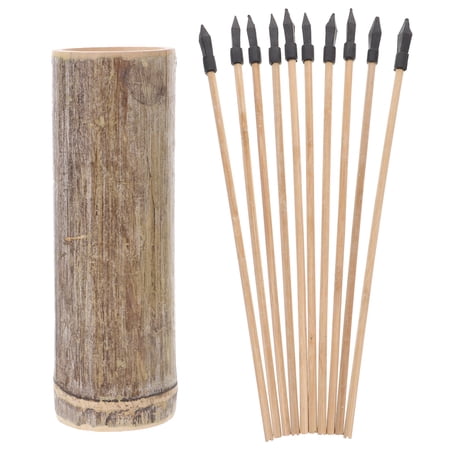 1 Set Throw Pot Arrows Kit Throwing Pot Toss Arrows Funny Toss Pot and Arrow Toys Kid Supplies