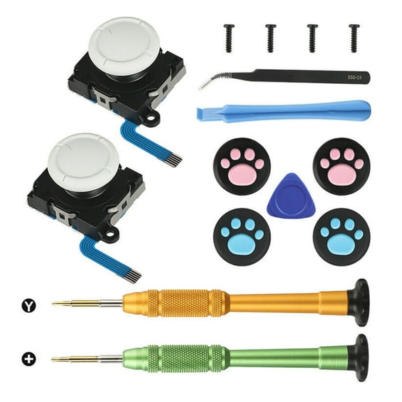 1 Set Thumbstick Joystick, Thumb Stick Replacement for Switch Lite for Joy-Con Controller