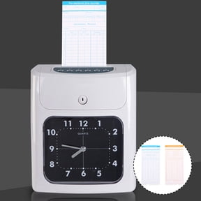 1 Set Time Cards Weekly Employee Time Sheet Weekly Thermal Time Cards for Time Clock Attendance Recorder