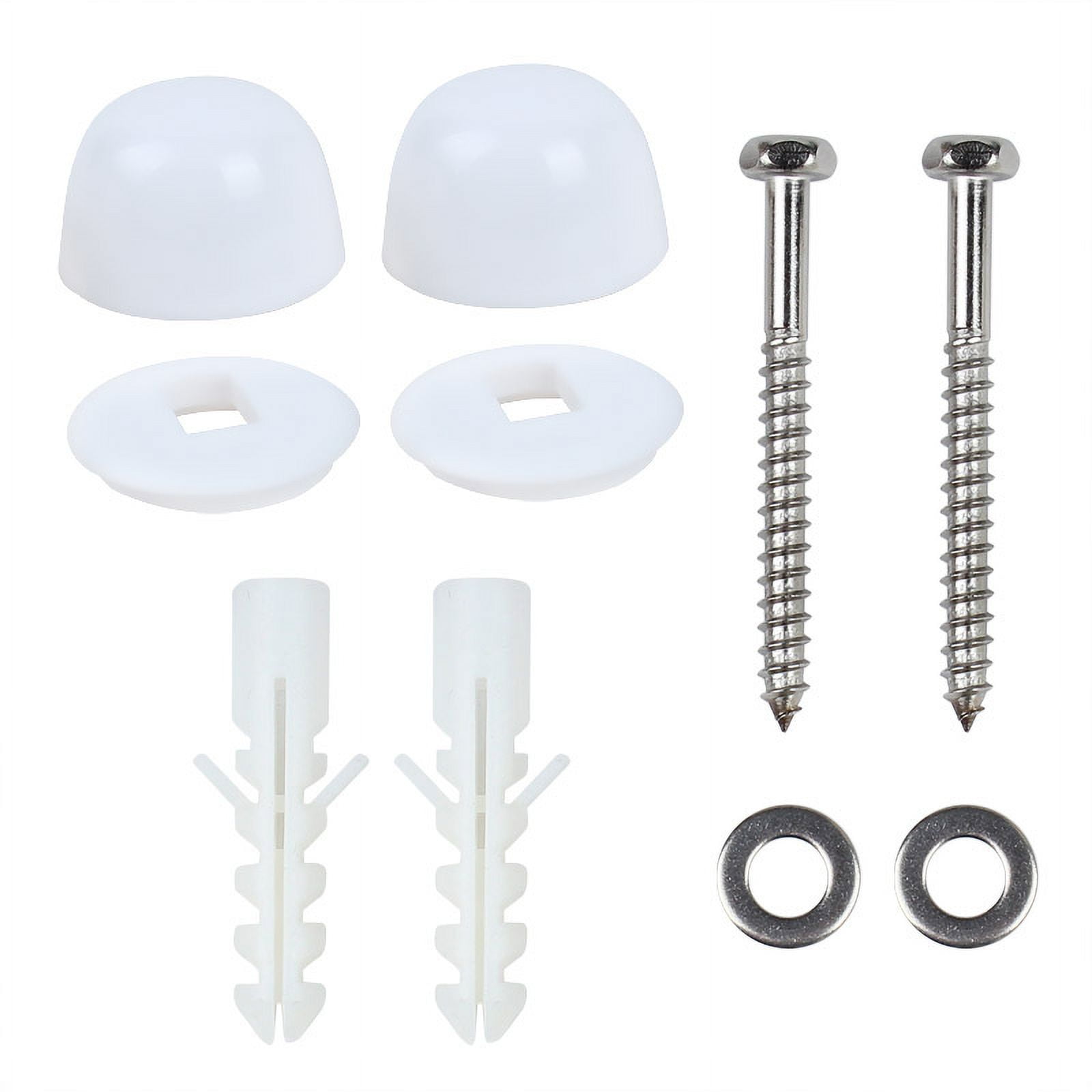 1 Set Toilet Bolts Heavy Duty Toilet Seat Bolts Brass Replacement