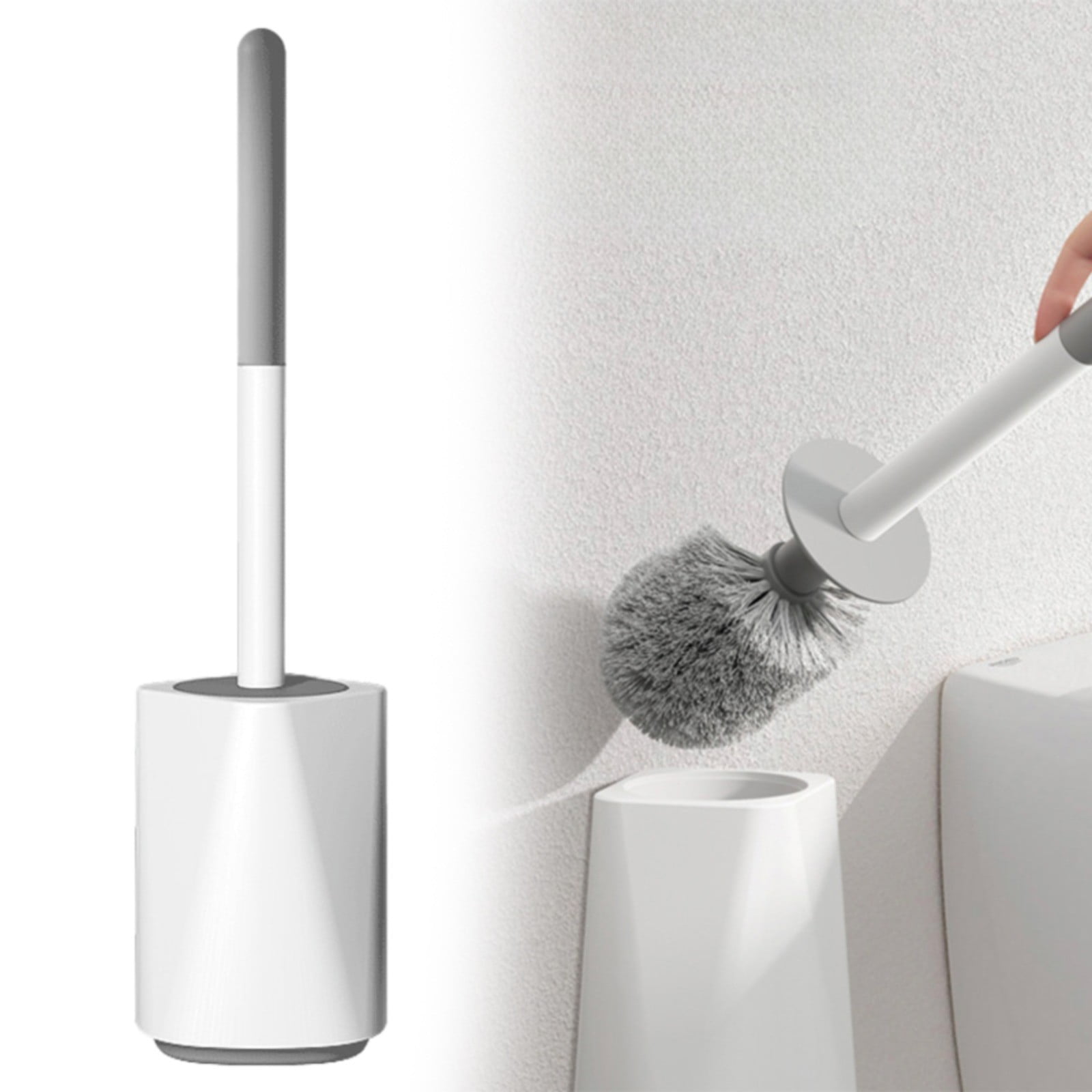 1 Set of Toilet Brush Clearance! Toilet Brush Toilet Cleaner Scrubbers ...