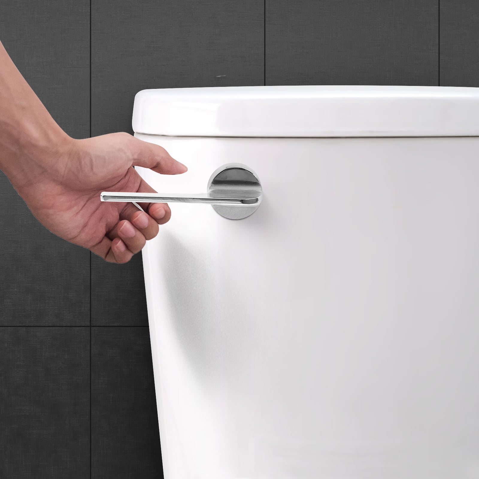 1 Set Toilet Lever Toilet Flush Handle Toilet Tank Lever Toilet Water
