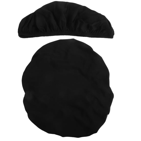 FONDOTIN Black Toilet Lid and Tank Cover Set, 2 Pieces, Toilet Tank Pad for Bathroom Accessories