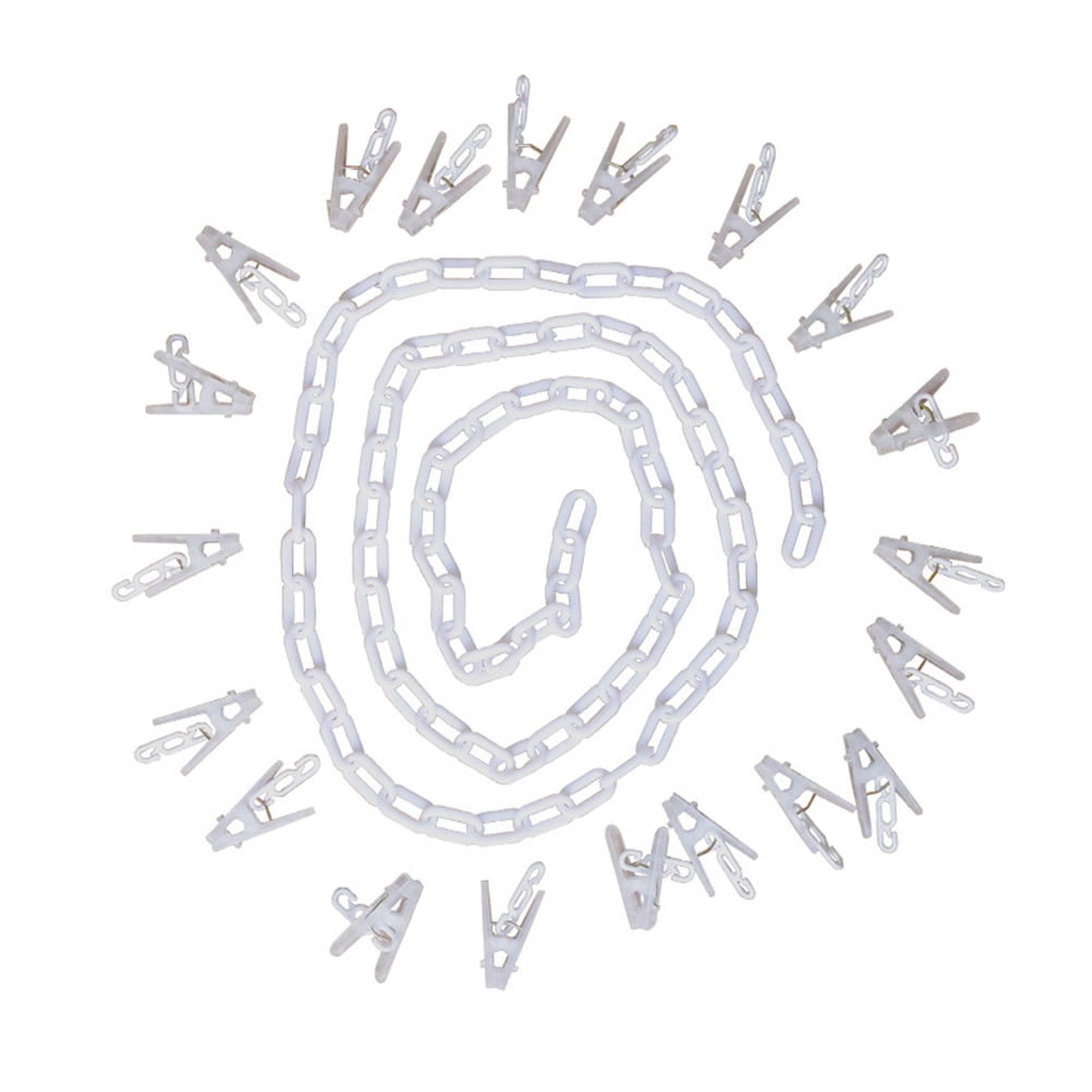 M'LIS 1 Set Toy Chain Organizer with Clips Baby Plush Toy Stuffed Animal Storage Chain