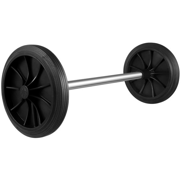 1 Set Trash Can Wheels and Hollow Shaft Durable Garbage Can Accessories