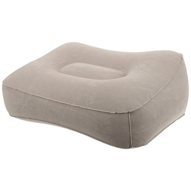 1 Set Travel Foot Rest Inflatable Leg Pillow Reusable Footrest
